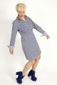 Baïsap -  Navy shirt dress 