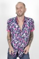 Baïsap - Pink and blue shirt - Liberty 