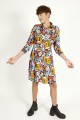 Baïsap - Robe chemise imprimée - Pop 