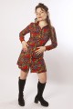 Baïsap - Robe Feuille viscose 