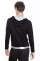 Baïsap - Silver hoodie for men 
