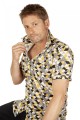 Baïsap - Black and gold shirt - TrianglesBlack and gold shirt - Triangles 