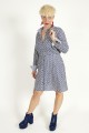 Baïsap -  Navy shirt dress 