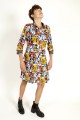 Baïsap - Robe chemise imprimée - Pop 