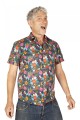Baïsap - Liberty print mens shirt - Wildflowers