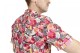 Baïsap - Pink floral shirt short sleeve - Pansies 